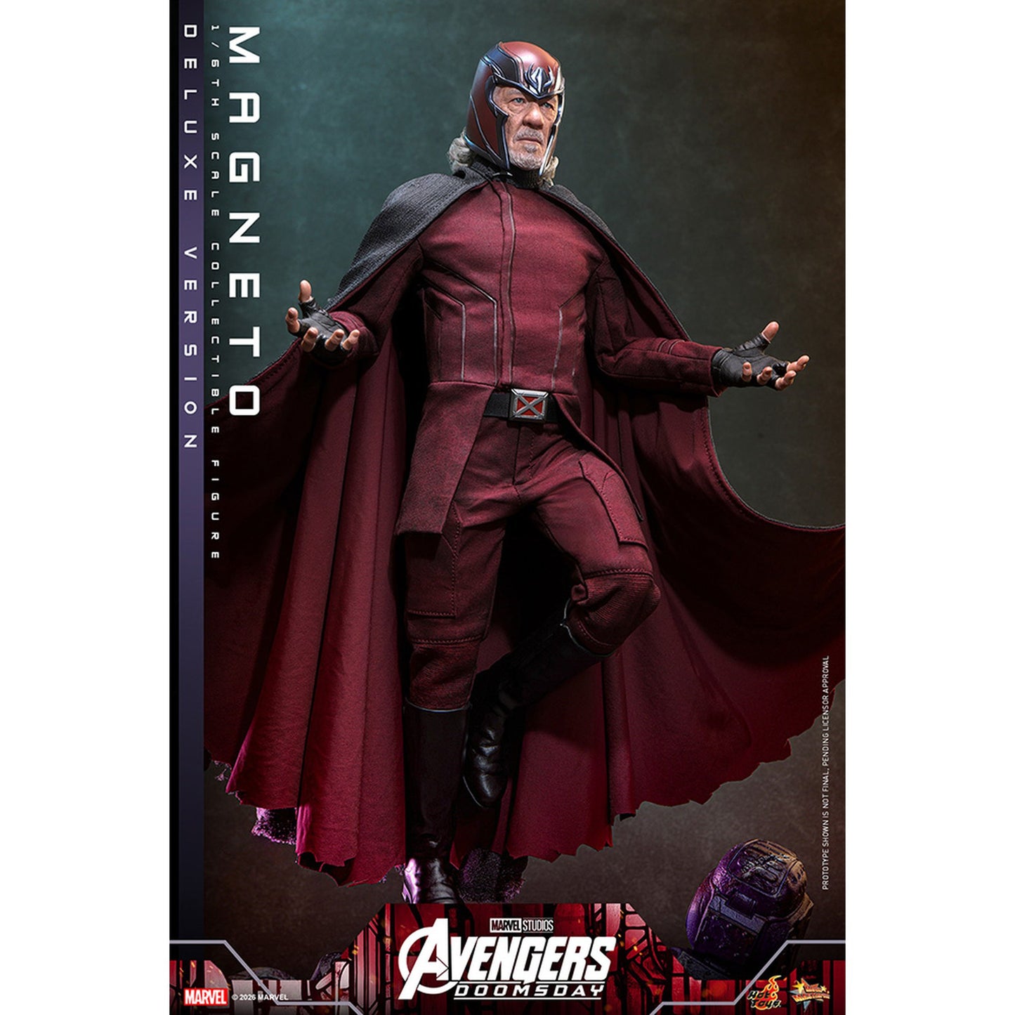 【ムービー・マスターピース】 『アベンジャーズ／ドゥームズデイ』 1/6スケールフィギュア マグニートー（デラックス版）