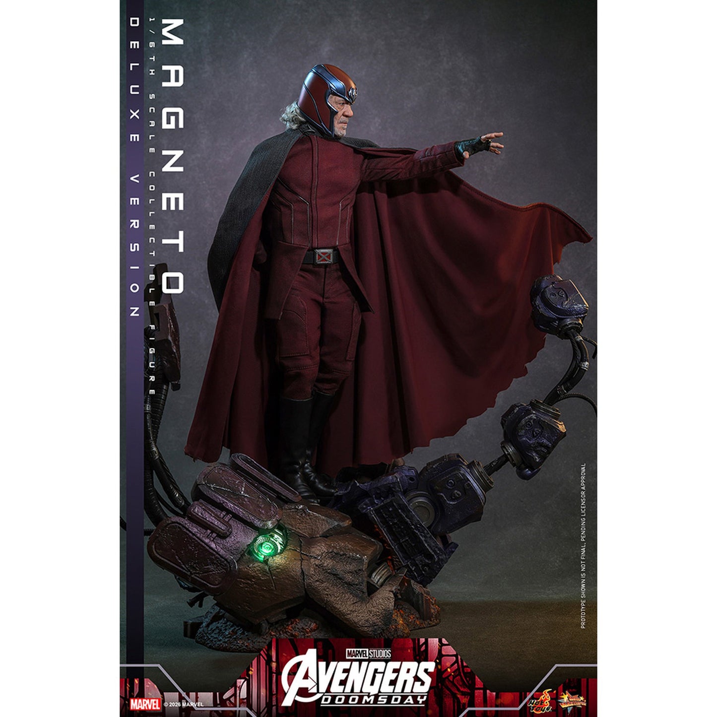 【ムービー・マスターピース】 『アベンジャーズ／ドゥームズデイ』 1/6スケールフィギュア マグニートー（デラックス版）