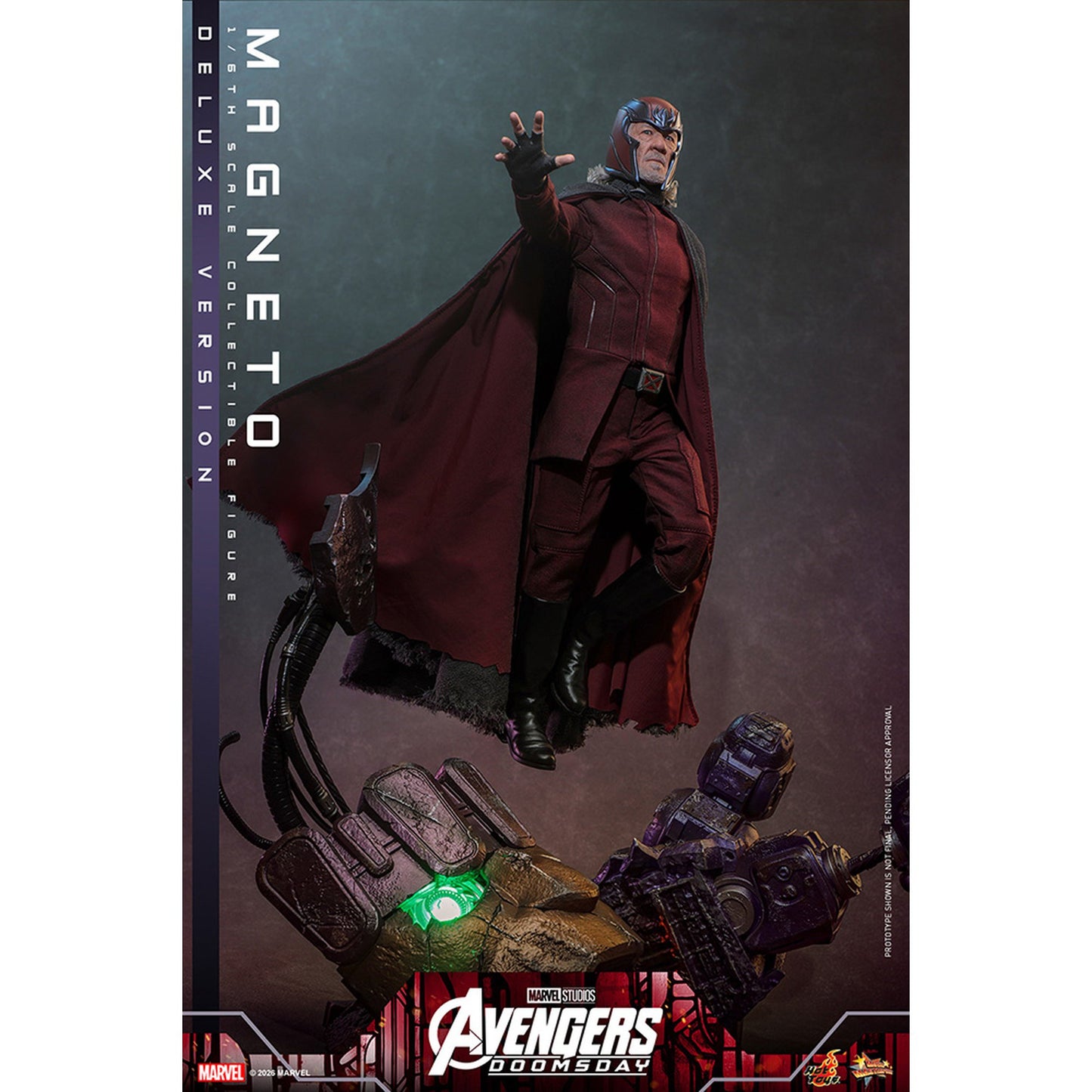 【ムービー・マスターピース】 『アベンジャーズ／ドゥームズデイ』 1/6スケールフィギュア マグニートー（デラックス版）