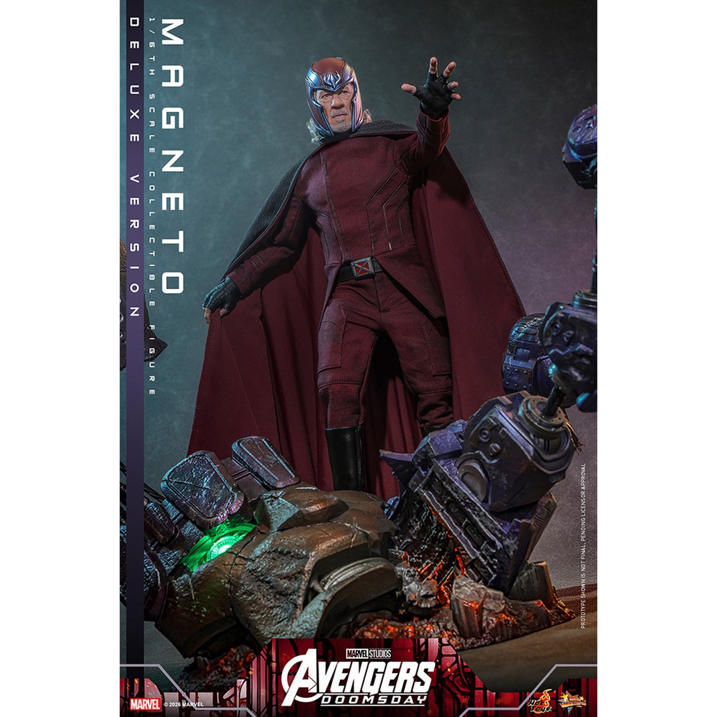 【ムービー・マスターピース】 『アベンジャーズ／ドゥームズデイ』 1/6スケールフィギュア マグニートー（デラックス版）