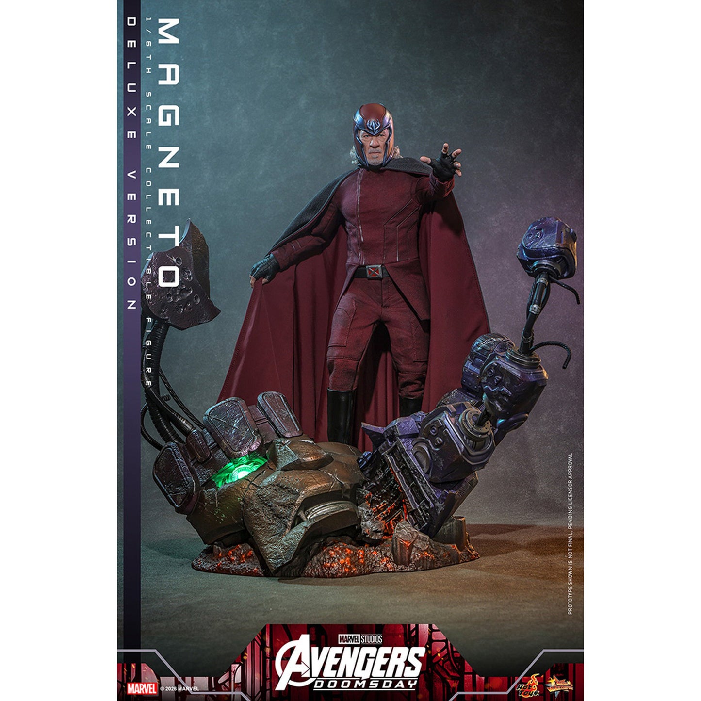 【ムービー・マスターピース】 『アベンジャーズ／ドゥームズデイ』 1/6スケールフィギュア マグニートー（デラックス版）