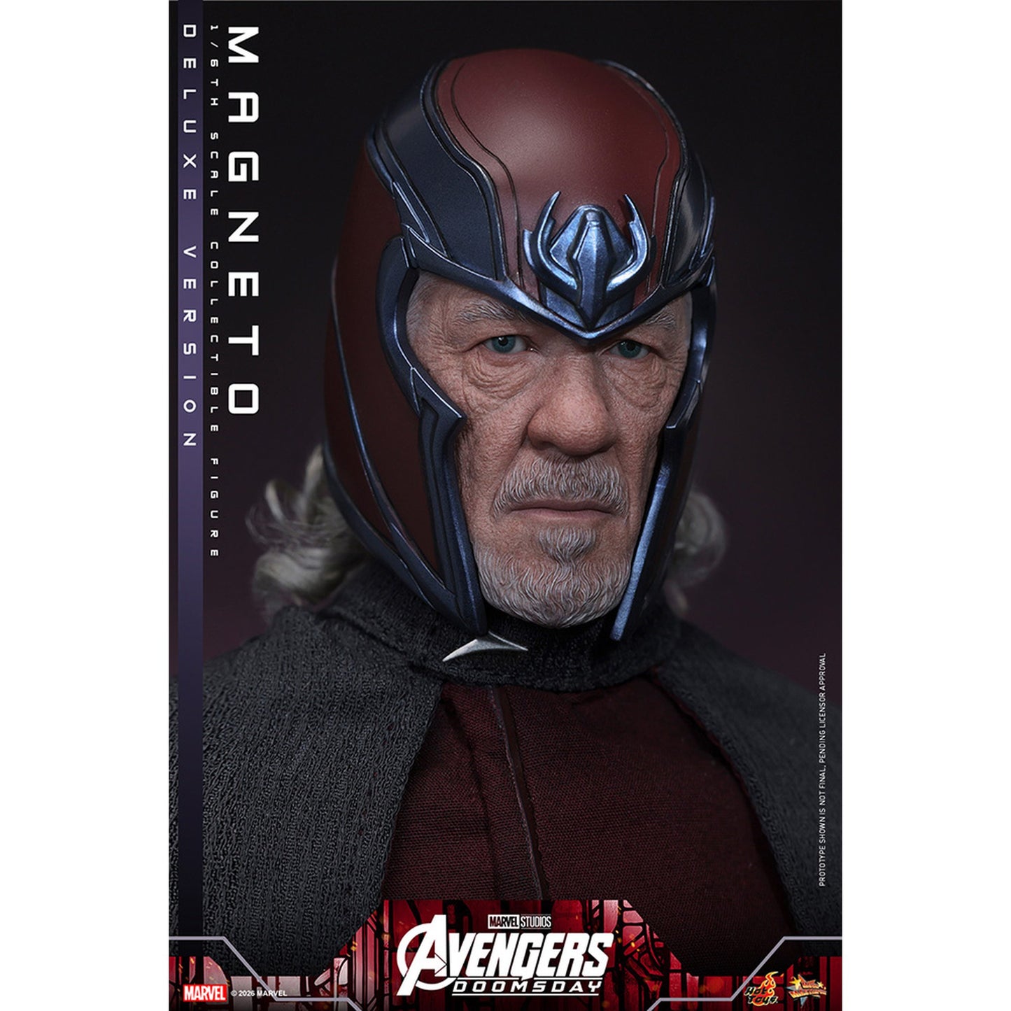 【ムービー・マスターピース】 『アベンジャーズ／ドゥームズデイ』 1/6スケールフィギュア マグニートー（デラックス版）