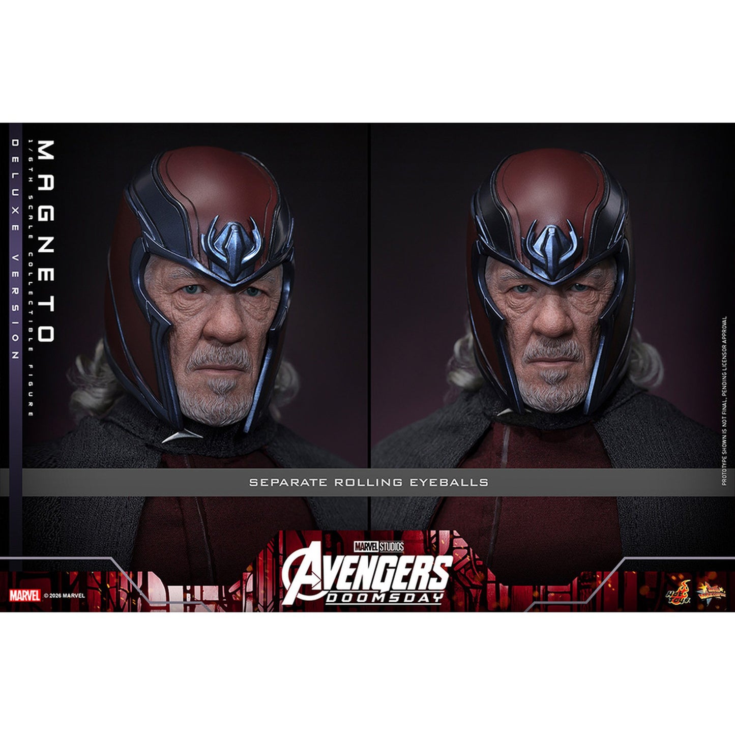【ムービー・マスターピース】 『アベンジャーズ／ドゥームズデイ』 1/6スケールフィギュア マグニートー（デラックス版）