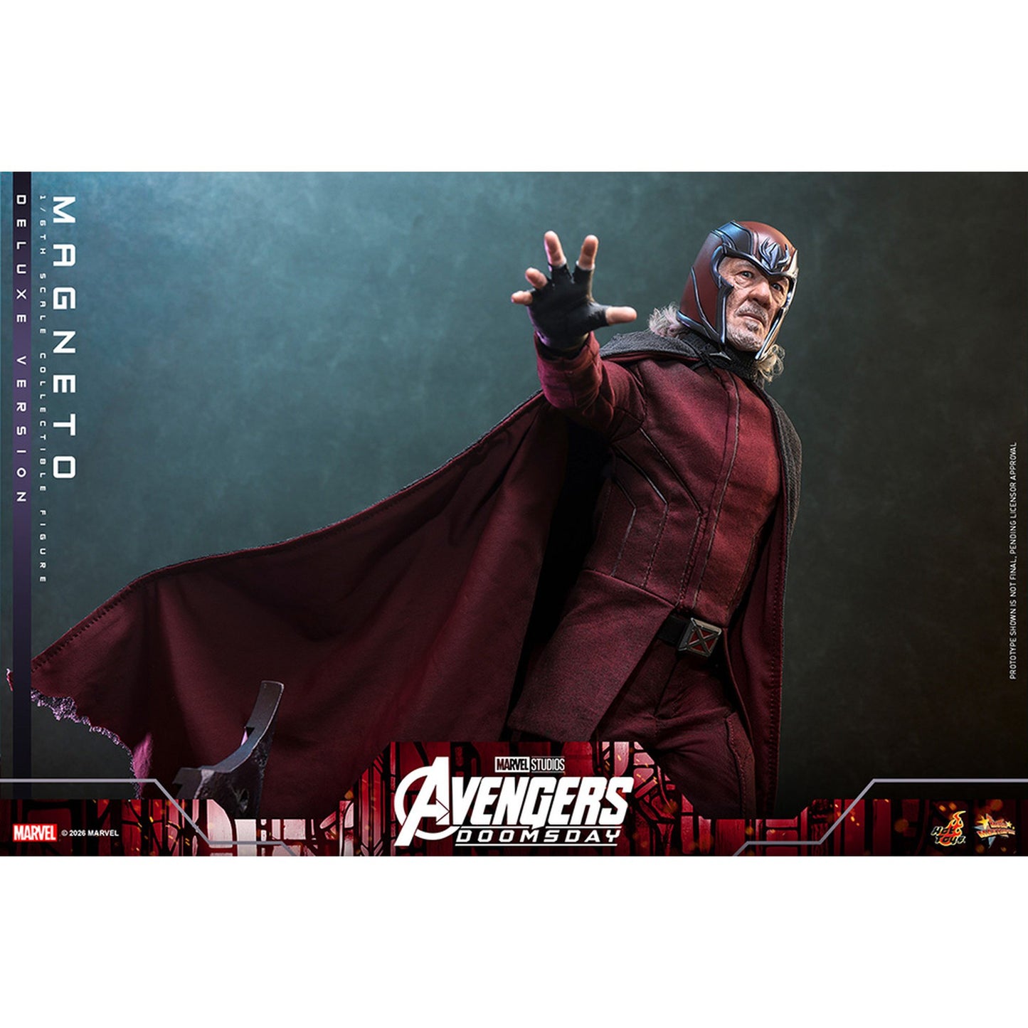 【ムービー・マスターピース】 『アベンジャーズ／ドゥームズデイ』 1/6スケールフィギュア マグニートー（デラックス版）