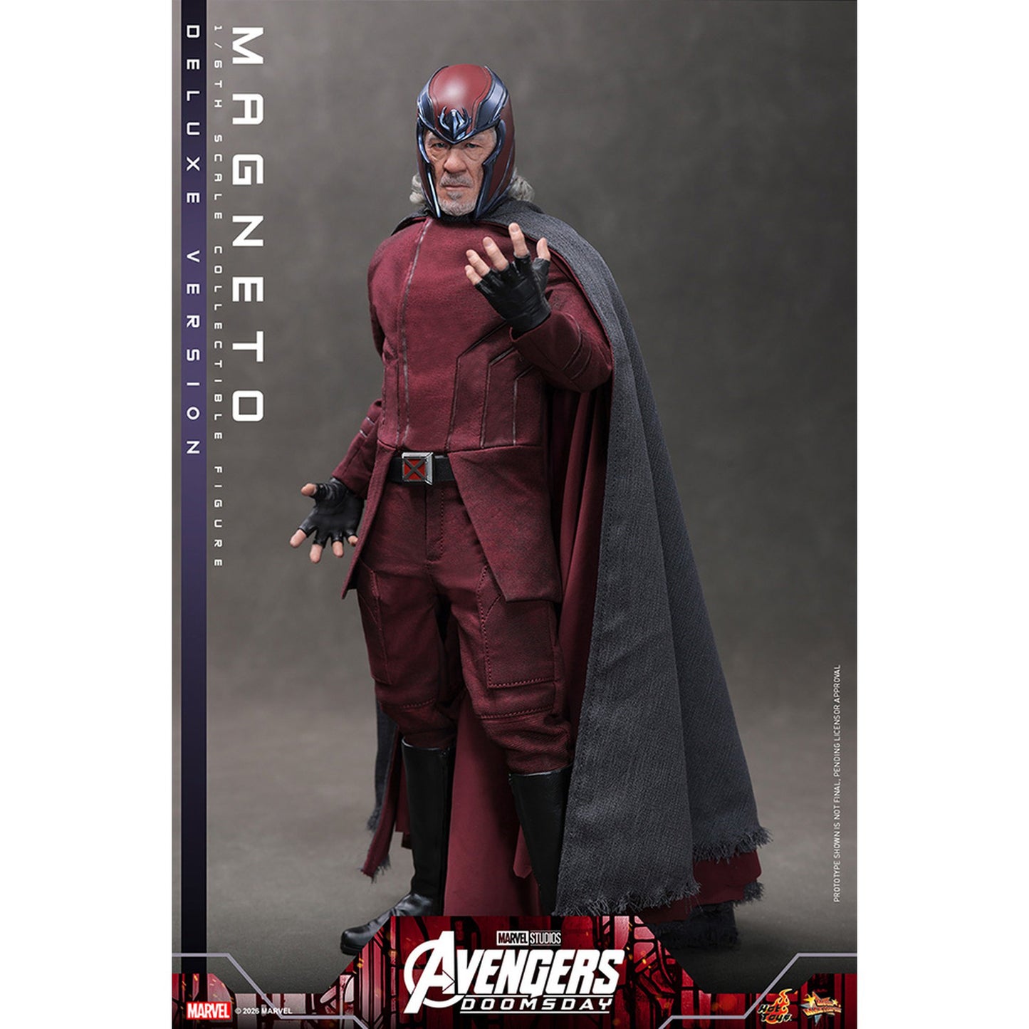 【ムービー・マスターピース】 『アベンジャーズ／ドゥームズデイ』 1/6スケールフィギュア マグニートー（デラックス版）