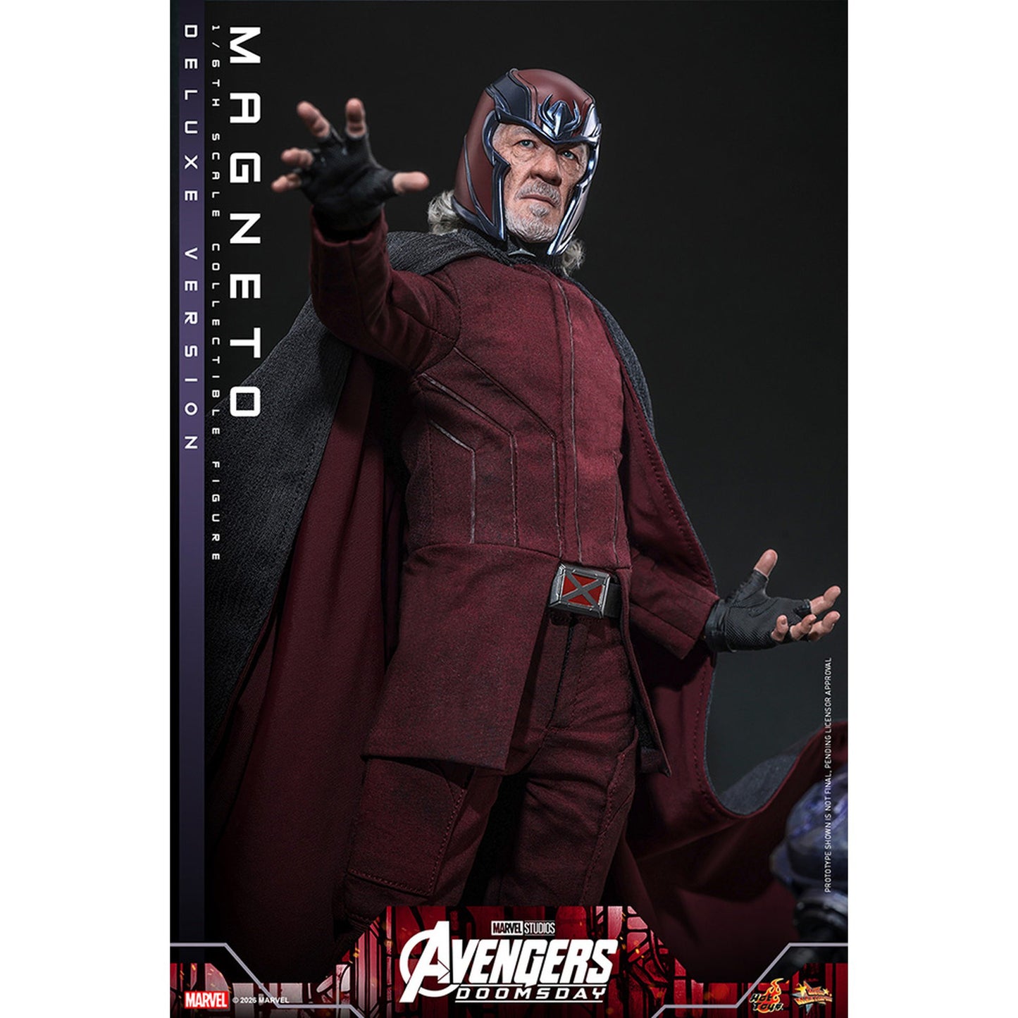【ムービー・マスターピース】 『アベンジャーズ／ドゥームズデイ』 1/6スケールフィギュア マグニートー（デラックス版）