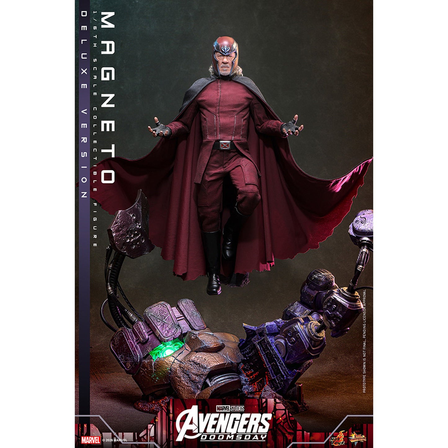 【ムービー・マスターピース】 『アベンジャーズ／ドゥームズデイ』 1/6スケールフィギュア マグニートー（デラックス版）