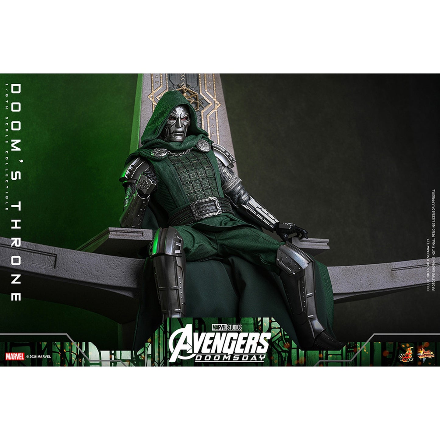 【ホットトイズ・アクセサリー・コレクション】 『アベンジャーズ／ドゥームズデイ』 1/6スケールフィギュア用アクセサリー ドゥームの玉座