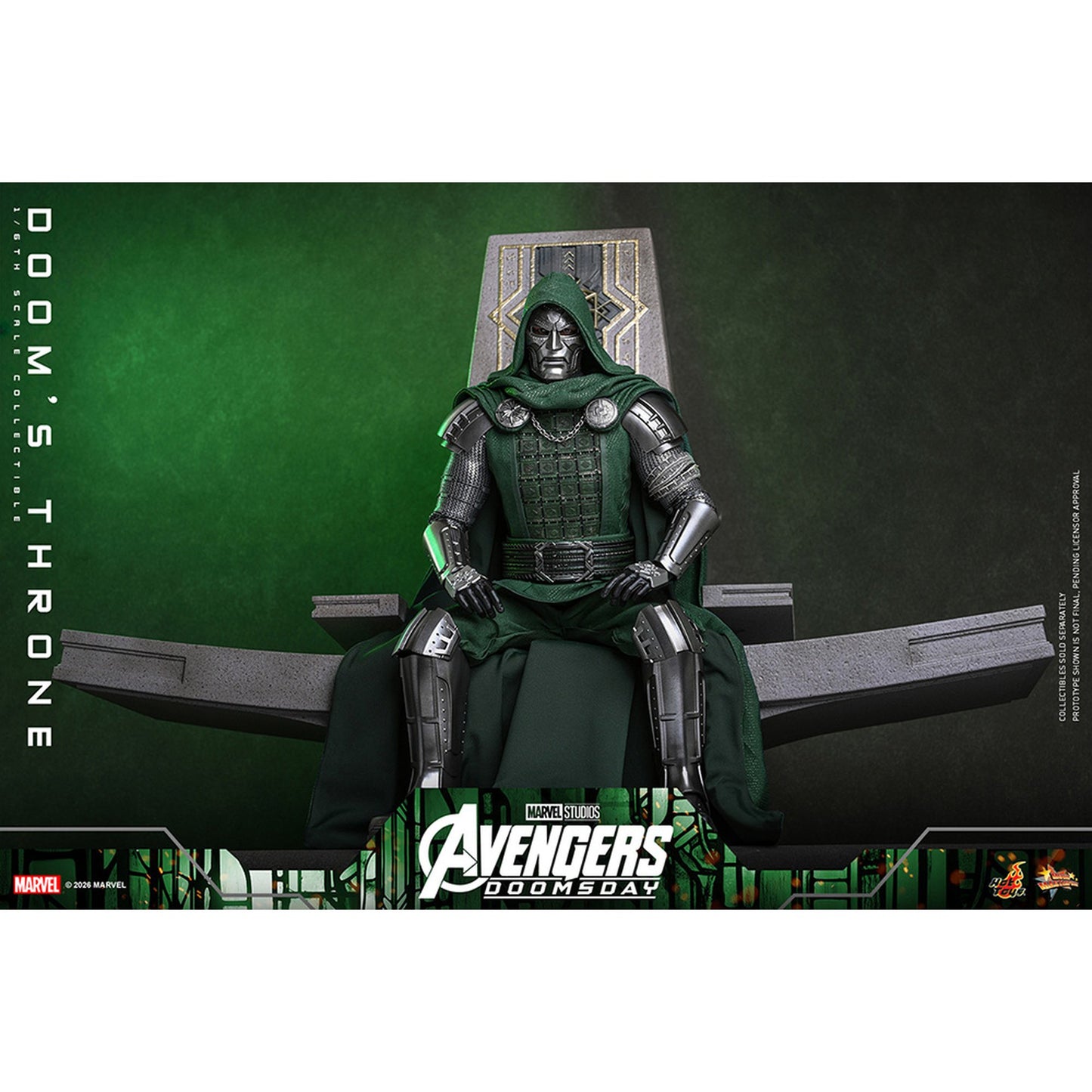 【ホットトイズ・アクセサリー・コレクション】 『アベンジャーズ／ドゥームズデイ』 1/6スケールフィギュア用アクセサリー ドゥームの玉座