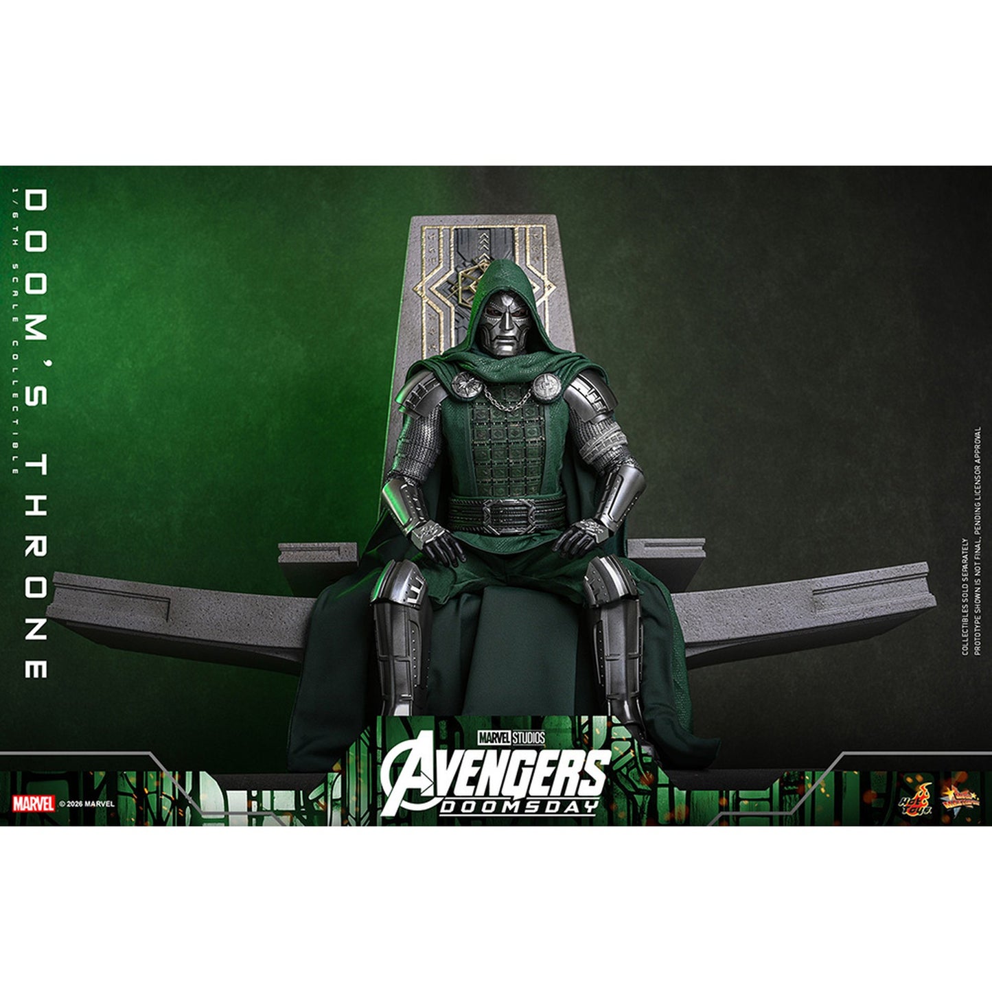 【ホットトイズ・アクセサリー・コレクション】 『アベンジャーズ／ドゥームズデイ』 1/6スケールフィギュア用アクセサリー ドゥームの玉座