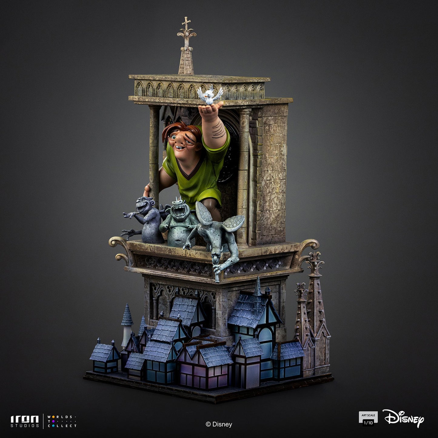 『ノートルダムの鐘』 【アイアン・スタジオ スタチュー】 「アートスケール」 1/10スケール カジモド