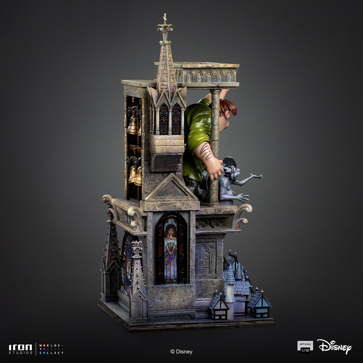 『ノートルダムの鐘』 【アイアン・スタジオ スタチュー】 「アートスケール」 1/10スケール カジモド