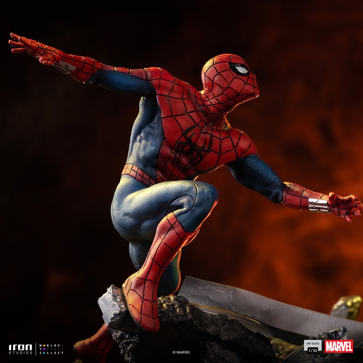 『マーベル』 【アイアン・スタジオ スタチュー】 「アートスケール」 1/10スケール スパイダーマン vs ハルク［映画『スパイダーマン：ブランド・ニュー・デイ』］