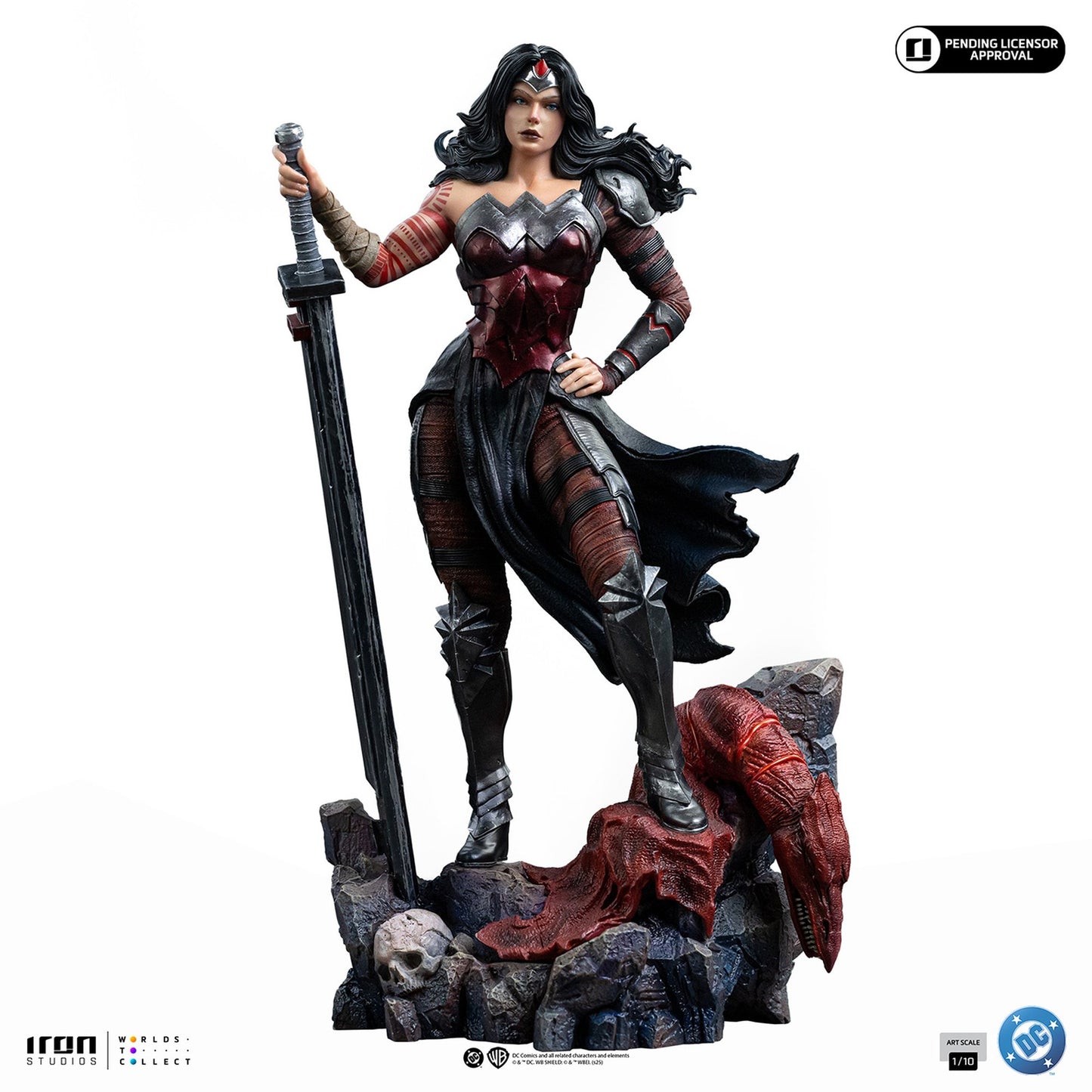 『ＤＣ』 【アイアン・スタジオ スタチュー】 「アートスケール」 1/10スケール アブソリュート・ワンダーウーマン［コミック］