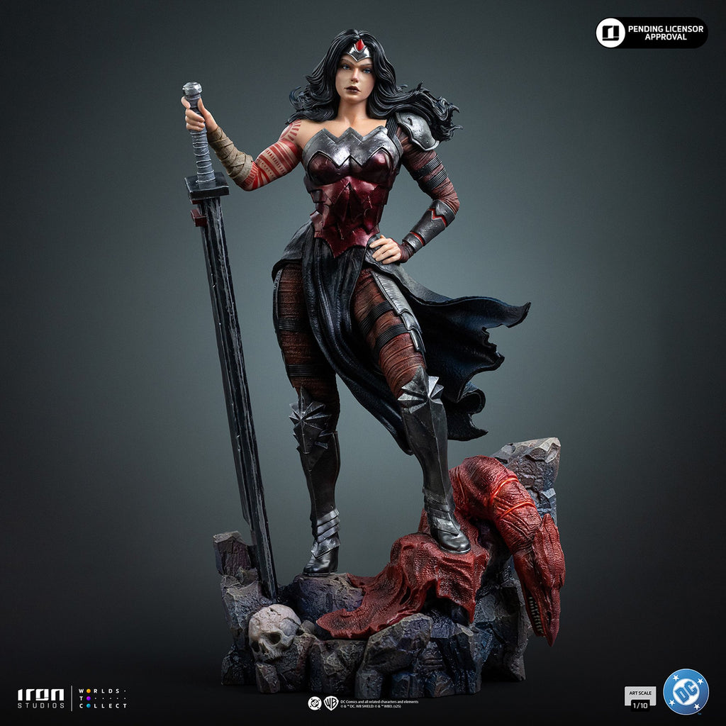 『ＤＣ』 【アイアン・スタジオ スタチュー】 「アートスケール」 1/10スケール アブソリュート・ワンダーウーマン［コミック］