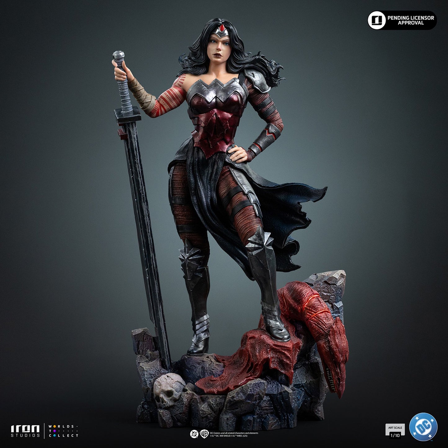 『ＤＣ』 【アイアン・スタジオ スタチュー】 「アートスケール」 1/10スケール アブソリュート・ワンダーウーマン［コミック］