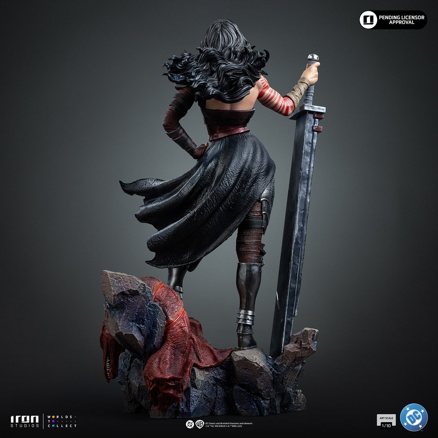 『ＤＣ』 【アイアン・スタジオ スタチュー】 「アートスケール」 1/10スケール アブソリュート・ワンダーウーマン［コミック］