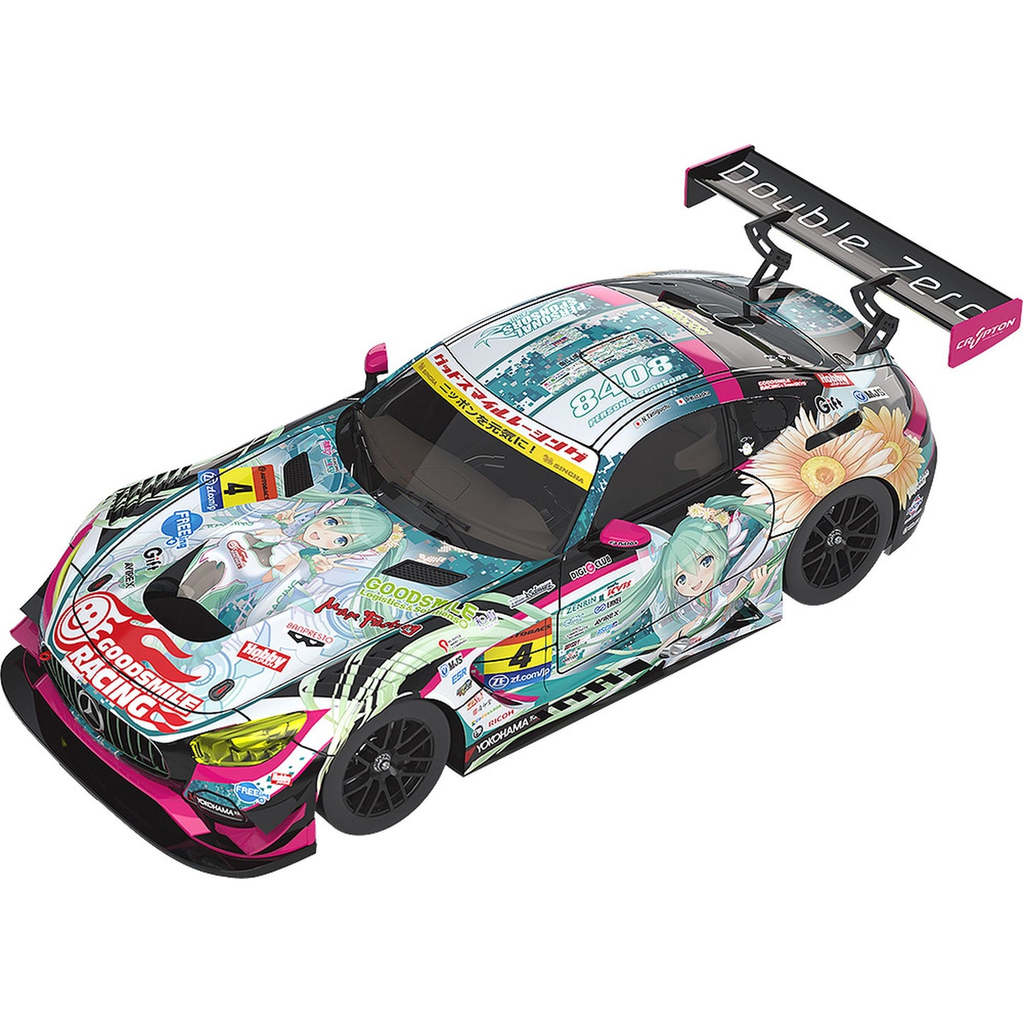 1/64 『初音ミク GTプロジェクト』 グッドスマイル 初音ミク AMG 2017 SUPER GT Ver.【再販】