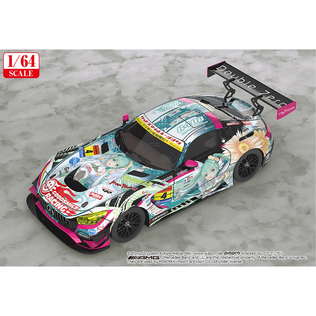 1/64 『初音ミク GTプロジェクト』 グッドスマイル 初音ミク AMG 2017 SUPER GT Ver.【再販】