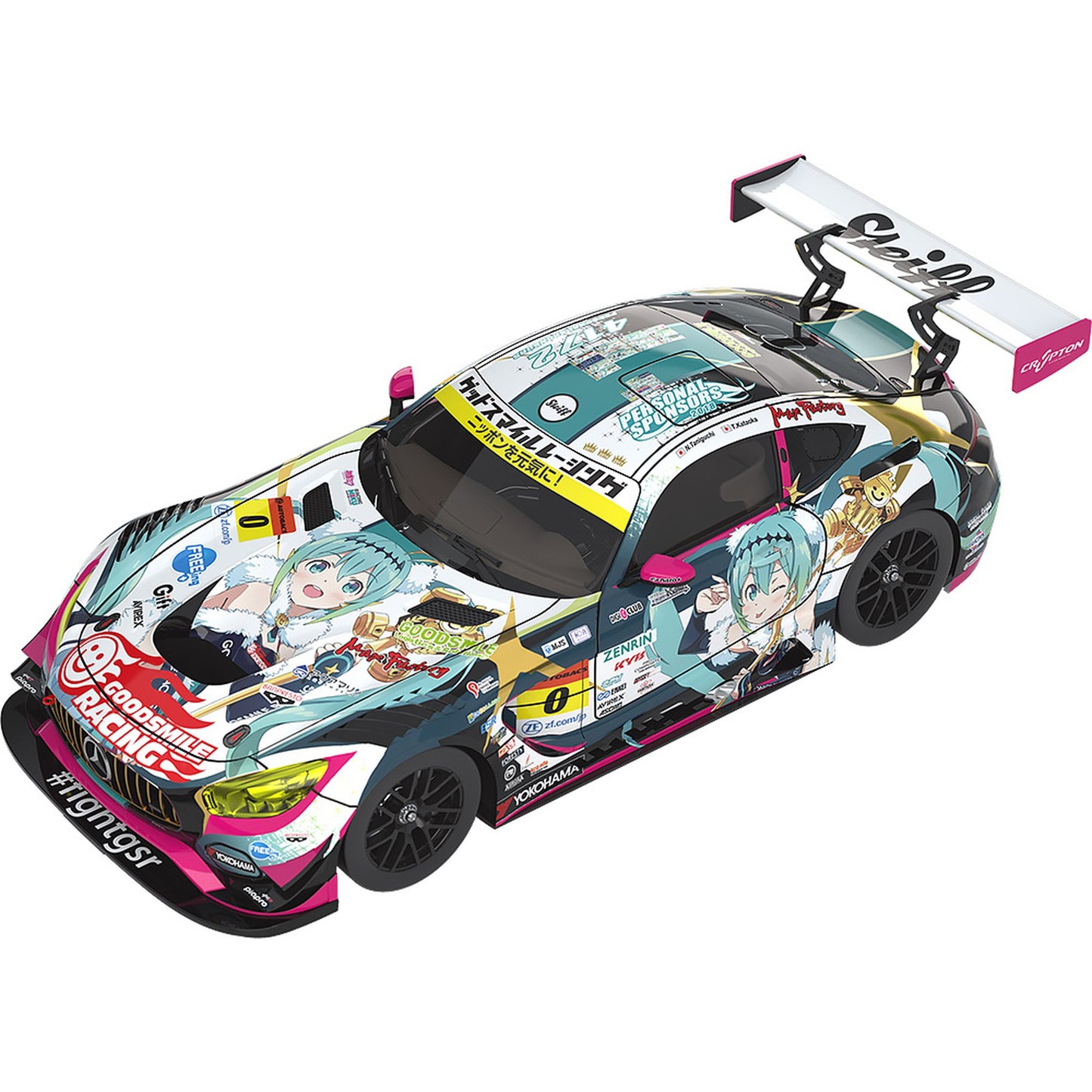 1/64 『初音ミク GTプロジェクト』 グッドスマイル 初音ミク AMG 2018 SUPER GT Ver.【再販】
