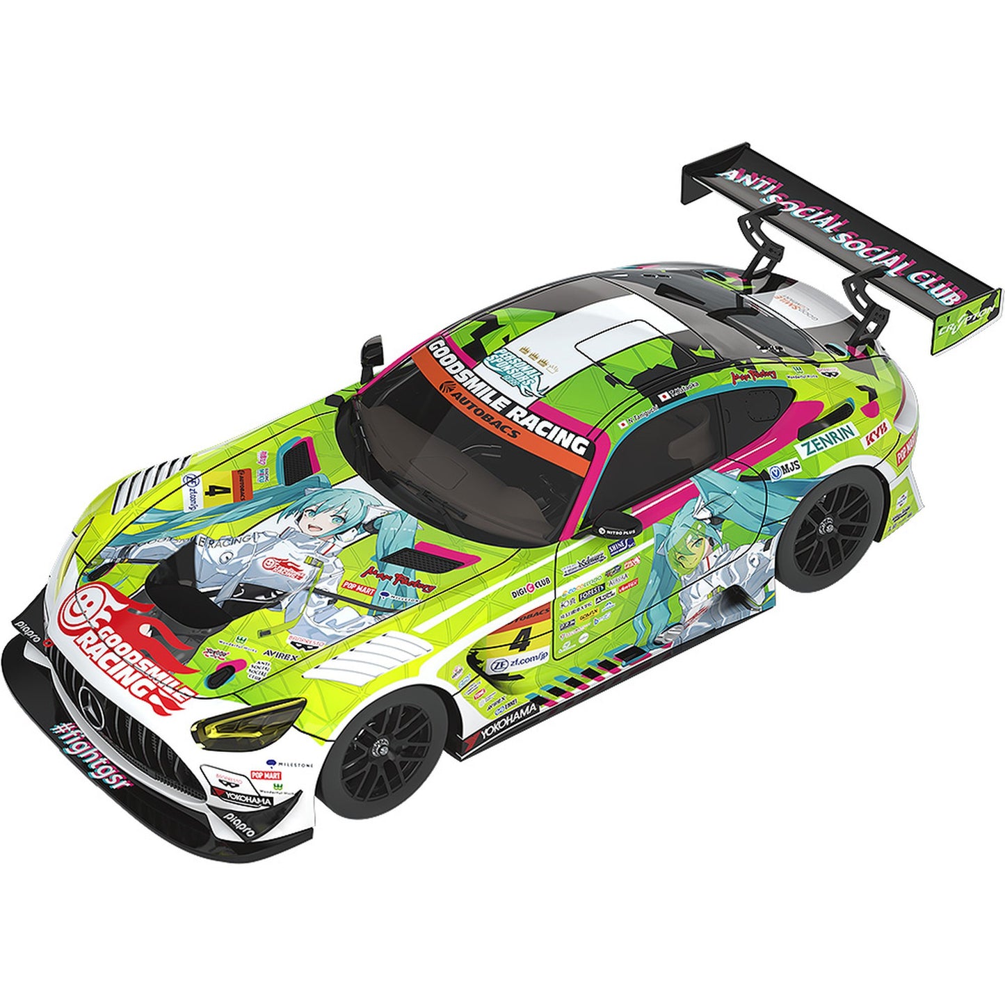 1/64 『初音ミク GTプロジェクト』 グッドスマイル 初音ミク AMG 2022 開幕戦Ver.【二次再販】