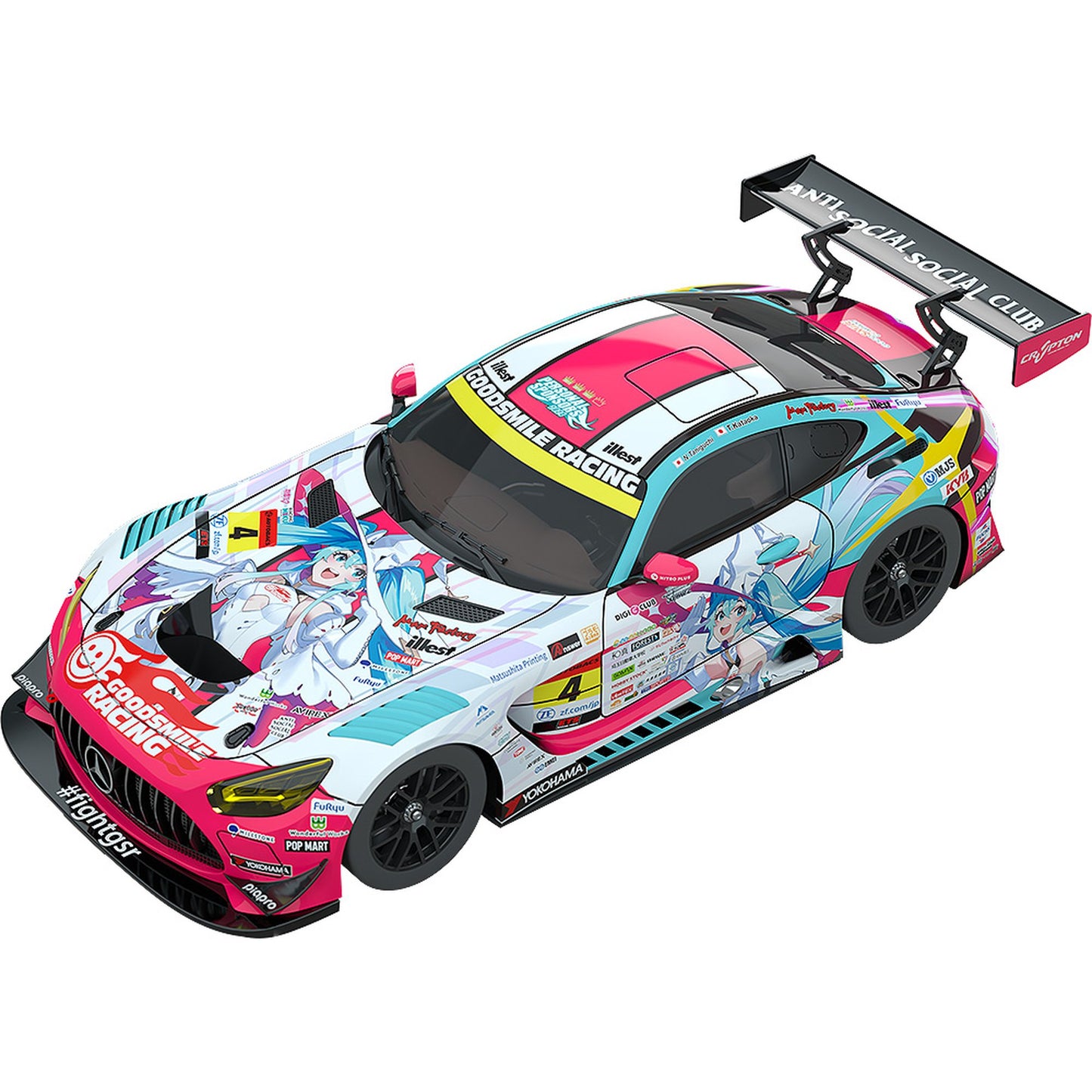 1/64 『初音ミク GTプロジェクト』 グッドスマイル 初音ミク AMG 2024 開幕戦Ver.【二次再販】
