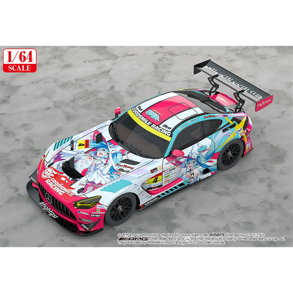 1/64 『初音ミク GTプロジェクト』 グッドスマイル 初音ミク AMG 2024 開幕戦Ver.【二次再販】