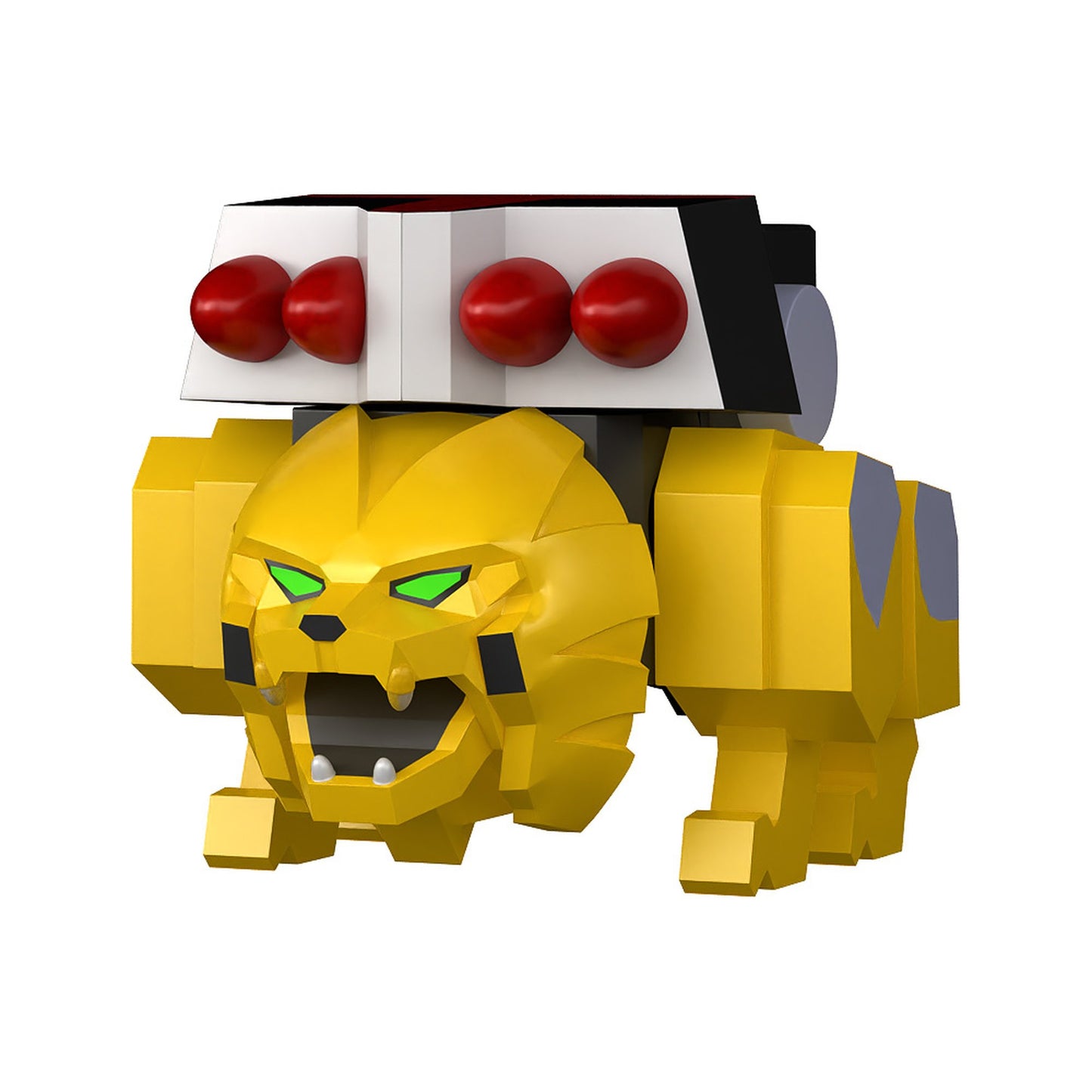 BRICKROID 『伝説の勇者ダ・ガーン』 ガ・オーン(アニマルモード)