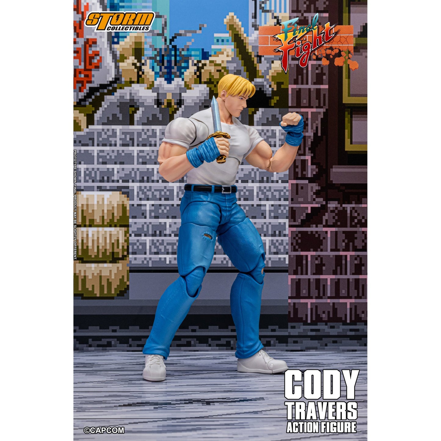 『ファイナルファイト』 アクションフィギュア コーディー・トラバース