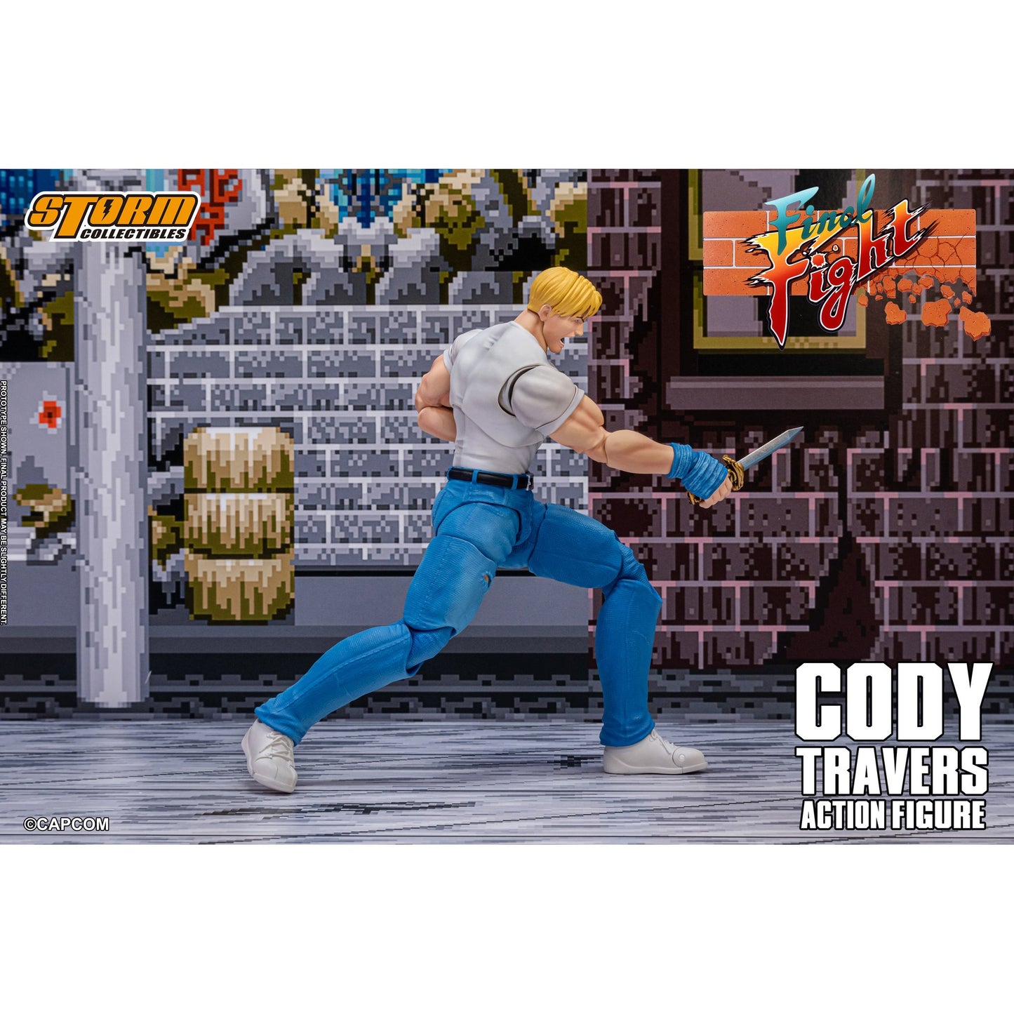 『ファイナルファイト』 アクションフィギュア コーディー・トラバース