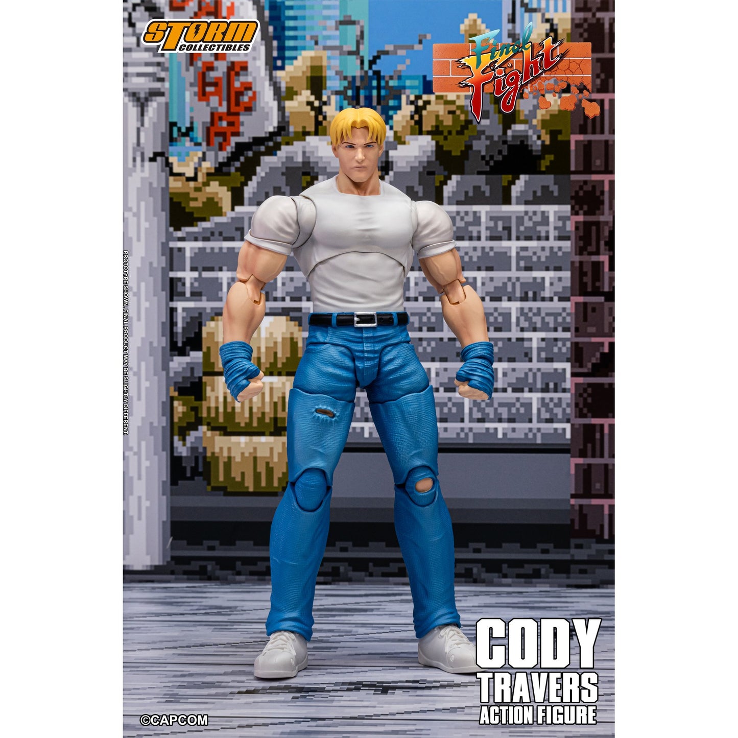 『ファイナルファイト』 アクションフィギュア コーディー・トラバース