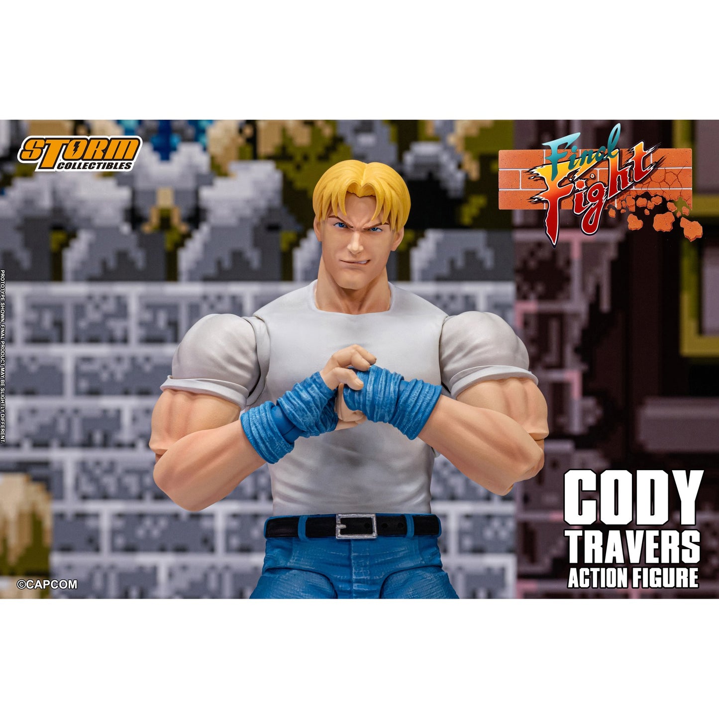 『ファイナルファイト』 アクションフィギュア コーディー・トラバース