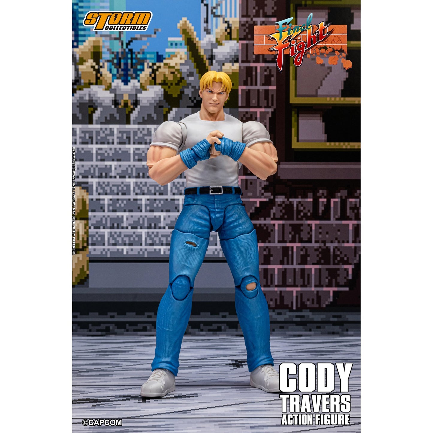 『ファイナルファイト』 アクションフィギュア コーディー・トラバース