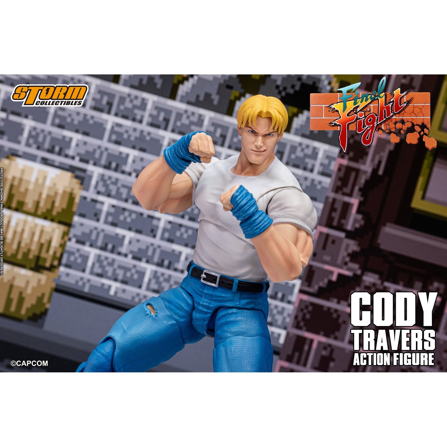 『ファイナルファイト』 アクションフィギュア コーディー・トラバース
