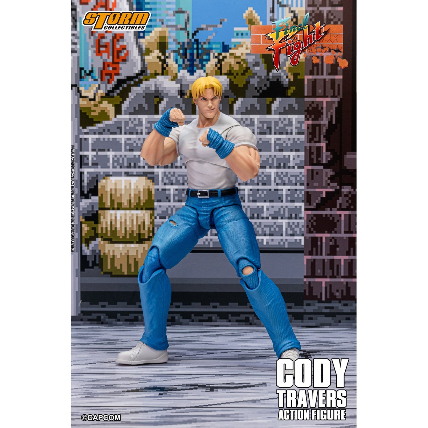 『ファイナルファイト』 アクションフィギュア コーディー・トラバース