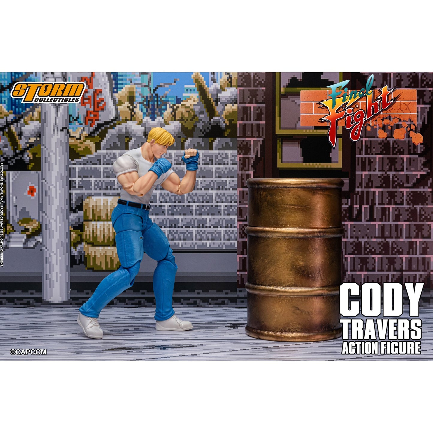 『ファイナルファイト』 アクションフィギュア コーディー・トラバース