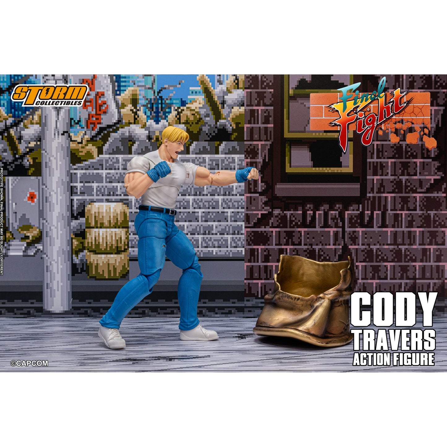 『ファイナルファイト』 アクションフィギュア コーディー・トラバース