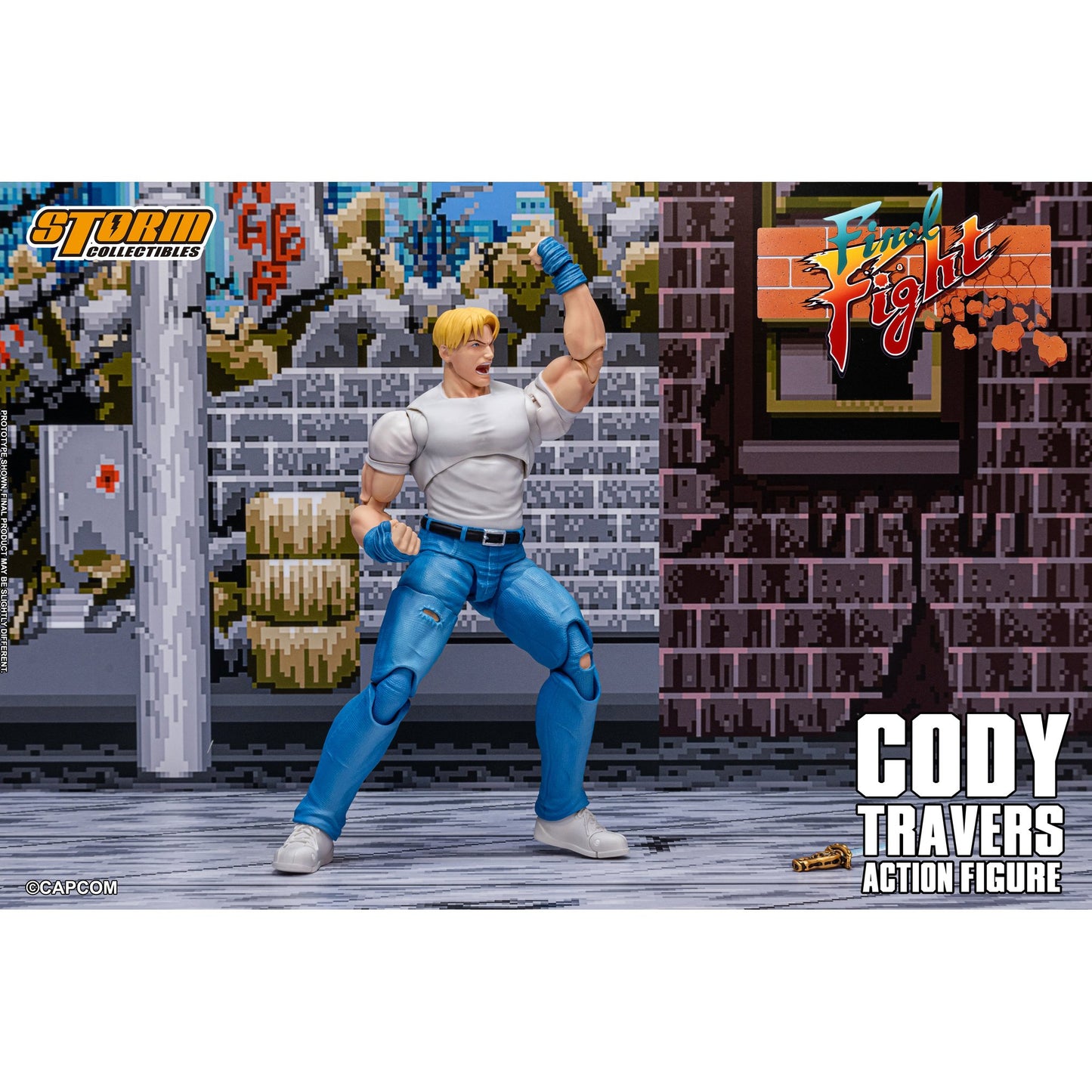 『ファイナルファイト』 アクションフィギュア コーディー・トラバース