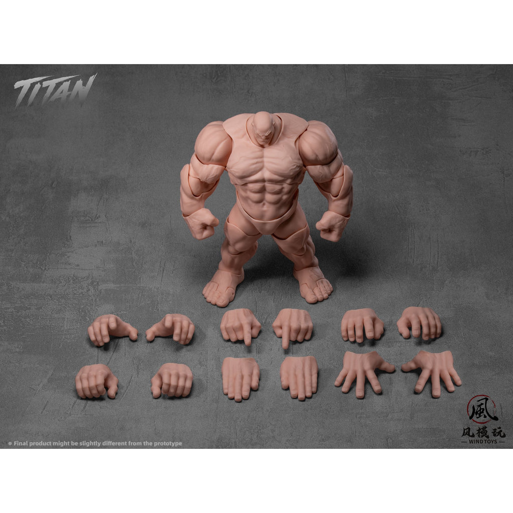 ウィンドトイズ 1/12 タイタン スーパーアクションマッスルボディ ライトスキン