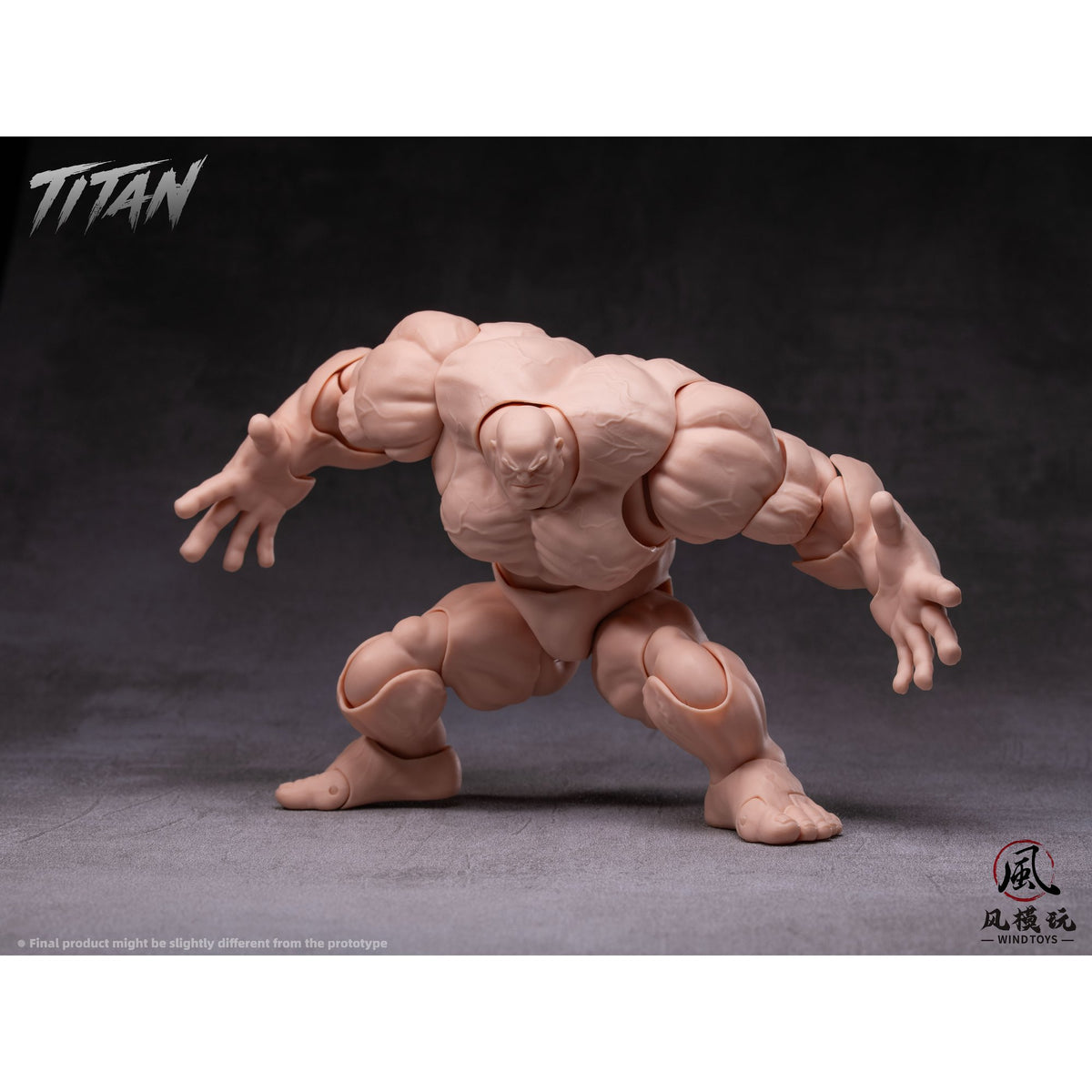 ウィンドトイズ 1/12 タイタン スーパーアクションマッスルボディ ライトスキン