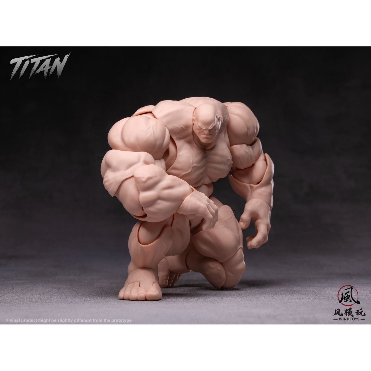 ウィンドトイズ 1/12 タイタン スーパーアクションマッスルボディ ライトスキン