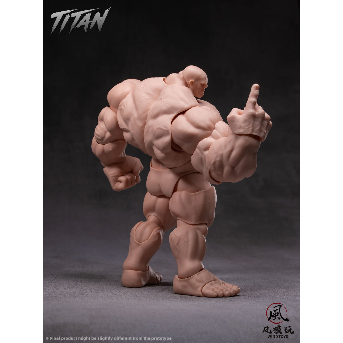 ウィンドトイズ 1/12 タイタン スーパーアクションマッスルボディ ライトスキン