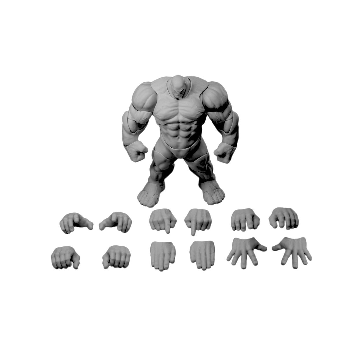 ウィンドトイズ 1/12 タイタン スーパーアクションマッスルボディ グレースキン