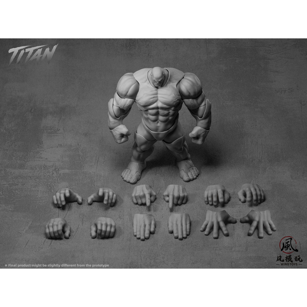 ウィンドトイズ 1/12 タイタン スーパーアクションマッスルボディ グレースキン