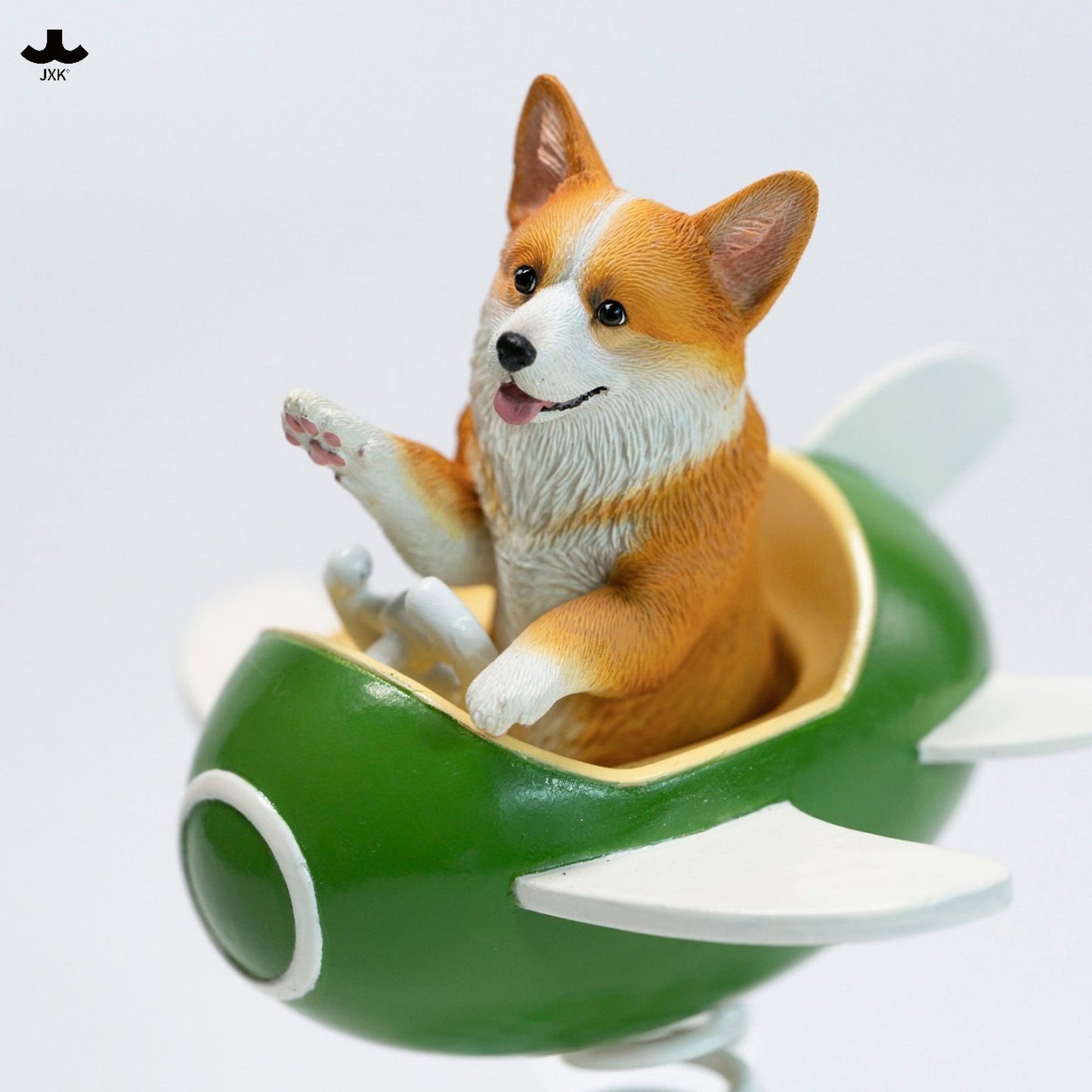 JXKスタジオ 空飛ぶコーギー ゆらゆらフィギュア B