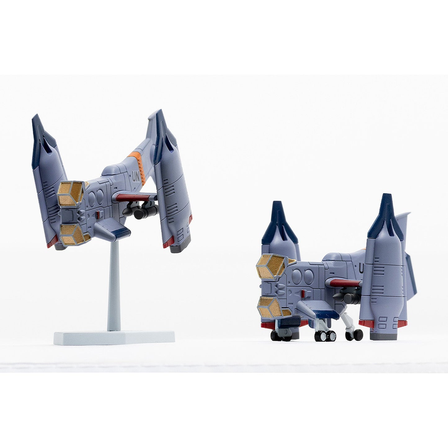 SYUTO Tiny Scale 1/350 『ヱヴァンゲリヲン新劇場版』 近接航空支援用垂直離着陸対地攻撃機 YAGR-3B