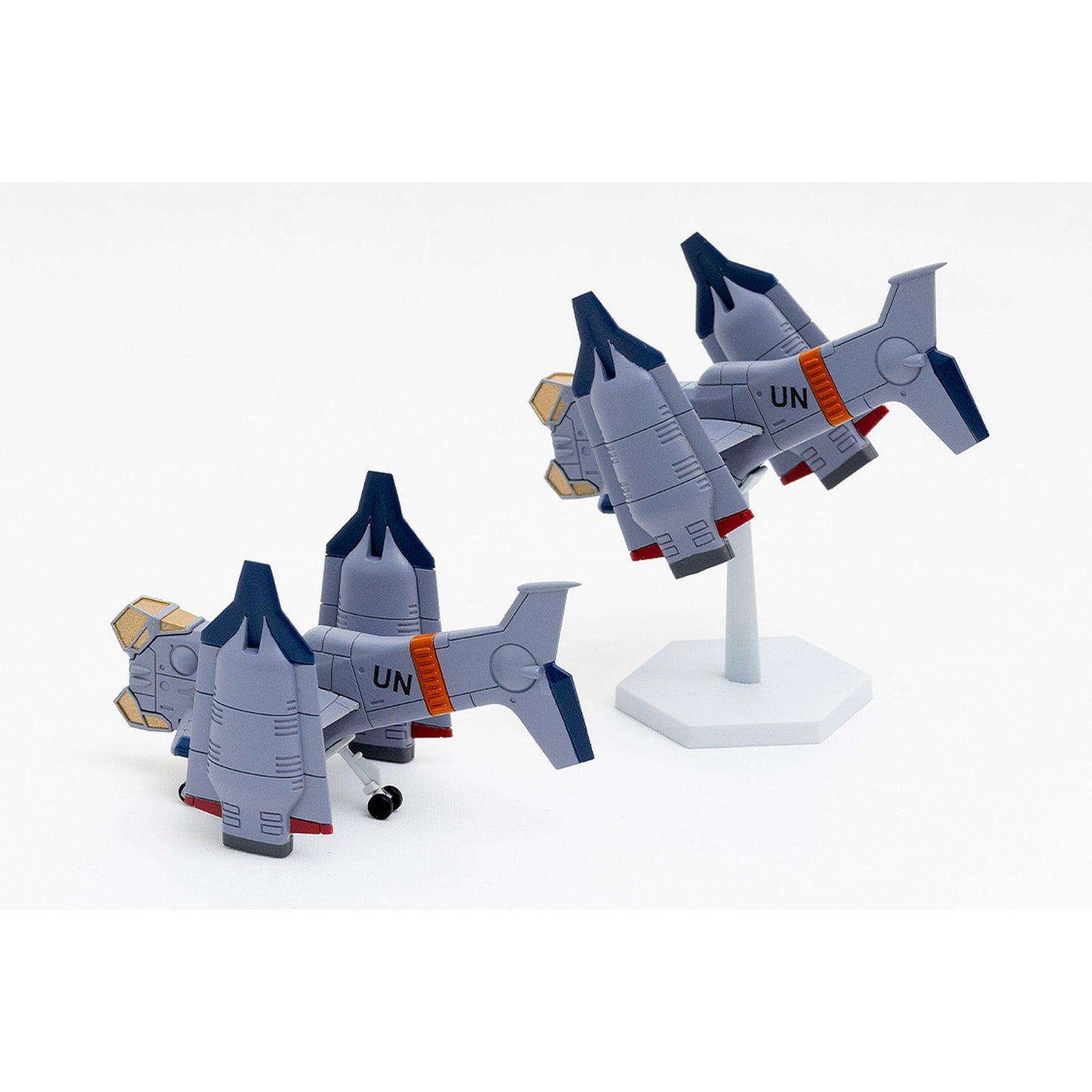 SYUTO Tiny Scale 1/350 『ヱヴァンゲリヲン新劇場版』 近接航空支援用垂直離着陸対地攻撃機 YAGR-3B