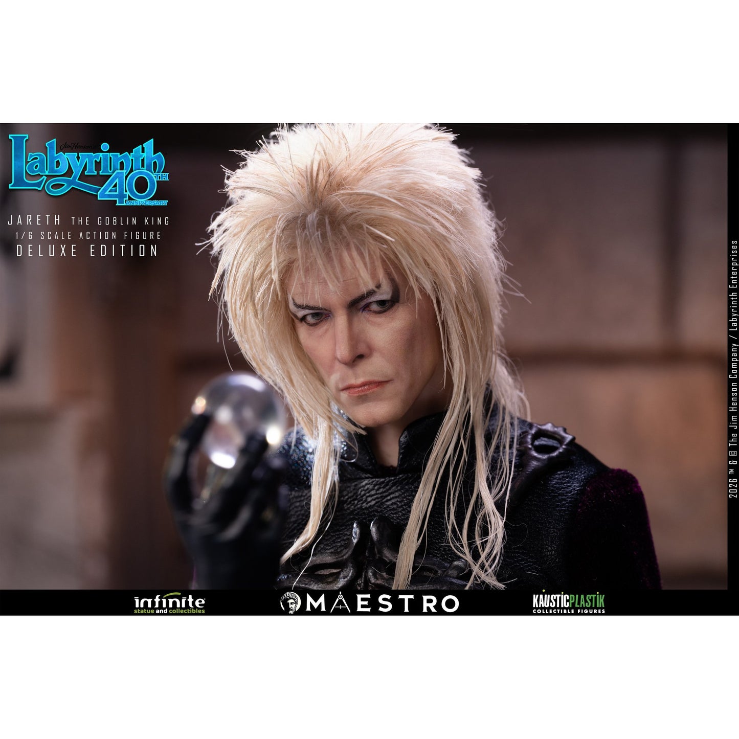 ラビリンス/ ジャレス ザ・ゴブリンキング 1/6 アクションフィギュア DELUXE エディション