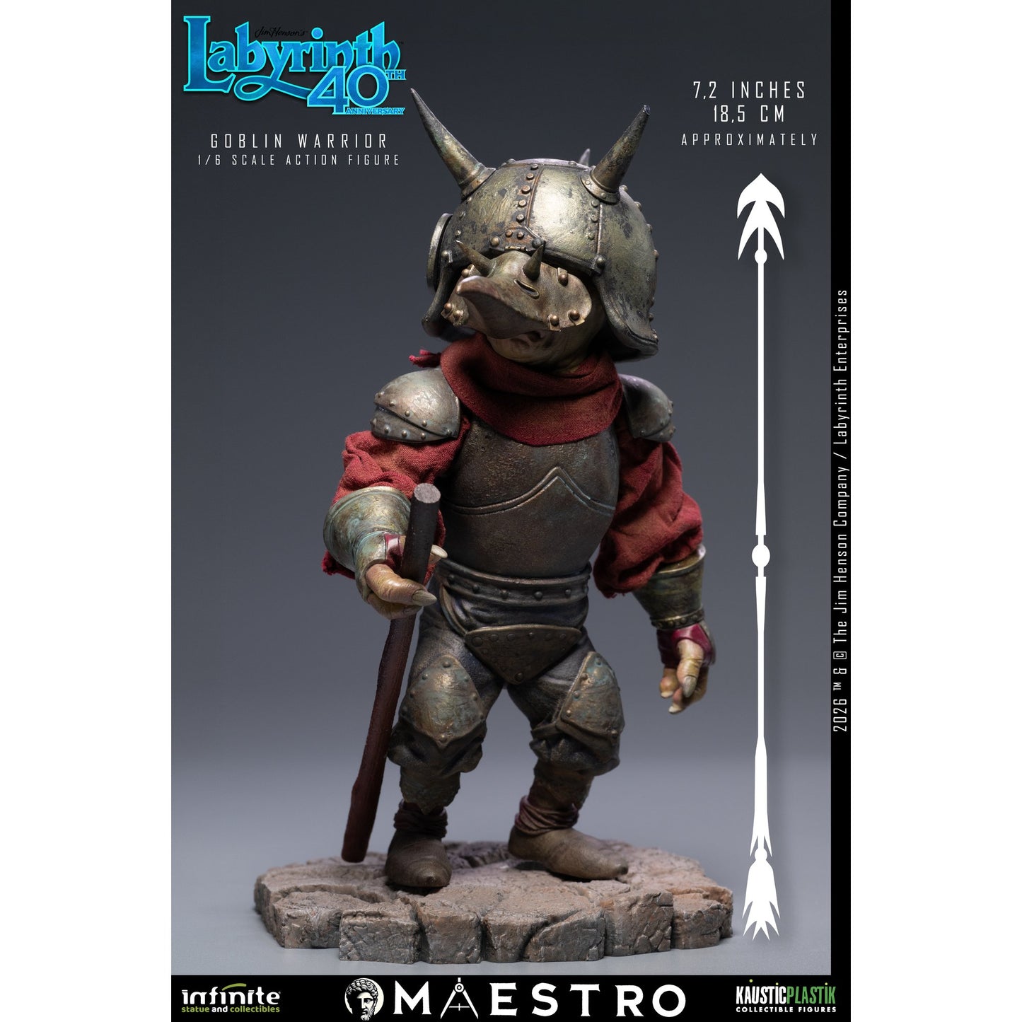 ラビリンス/ ゴブリン・ウォーリアー 1/6 アクションフィギュア