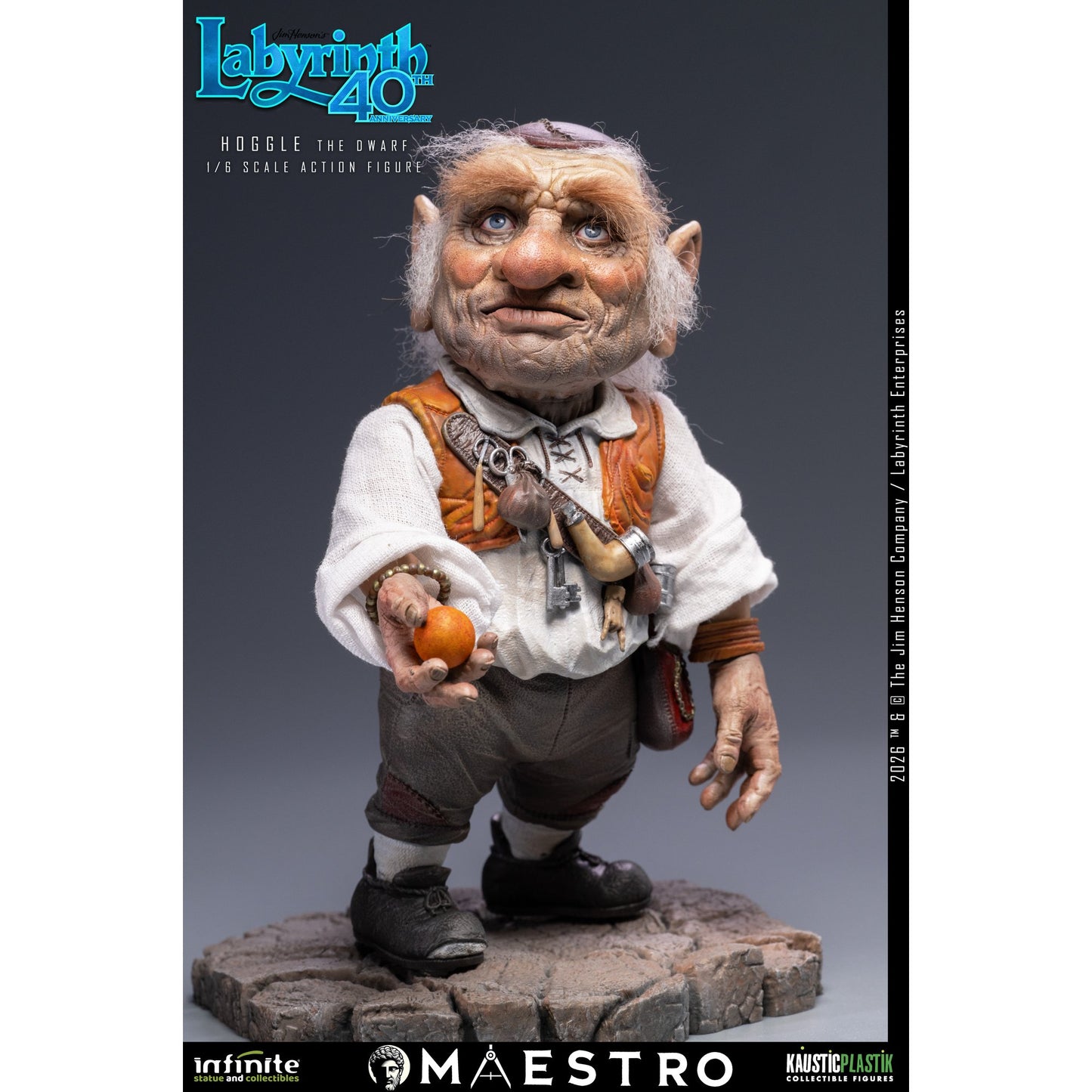 ラビリンス/ ホグル ザ・ドワーフ 1/6 アクションフィギュア